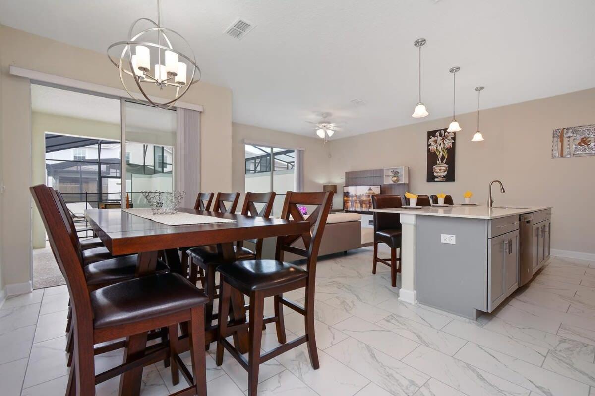 Four Bedrooms Close To Disney W Pool 4898 Киссимми Экстерьер фото